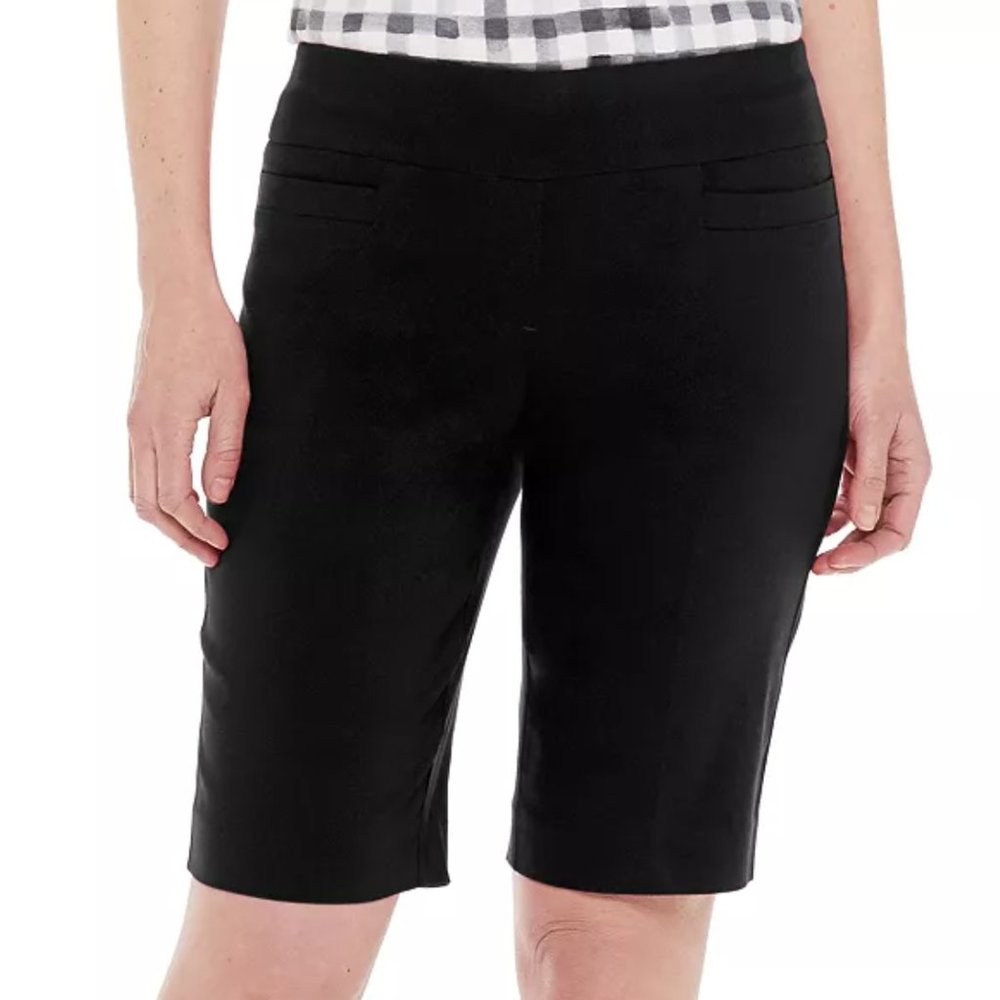 Ruby Rd 🖤Pull-On Millenium Tech Bermuda Short